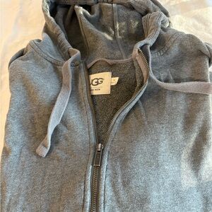 UGG Men's Zip-Up Hoodie in Gray